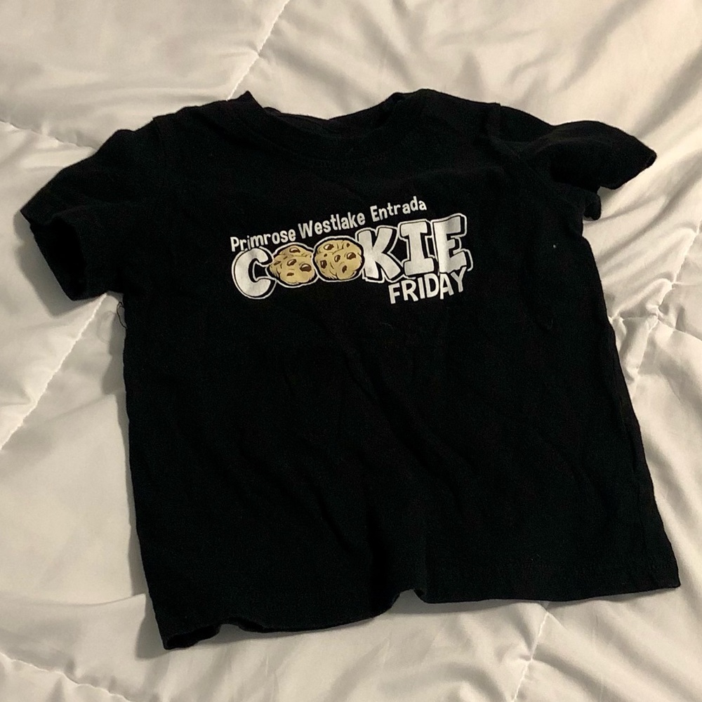 Black TShirt - Cookie Friday